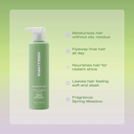 E18HTEEN Smooth AF Moisturising Cream 200ml 2