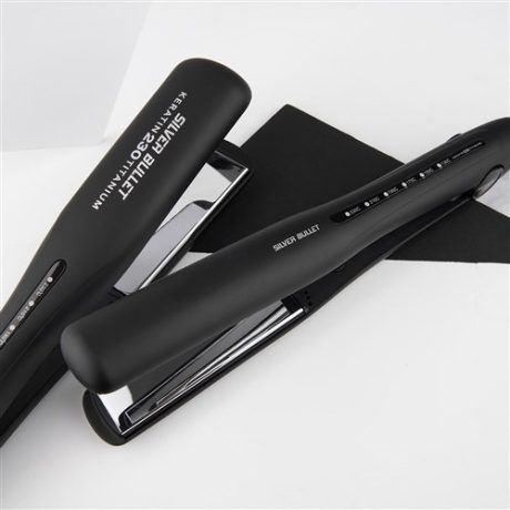 silver bullet keratin 230 titanium wide plate hair straightner 3